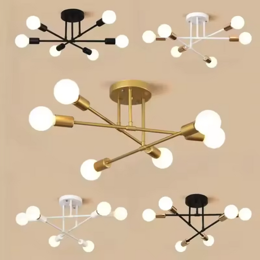 Nordic Modern Gold Metal Pendant Light