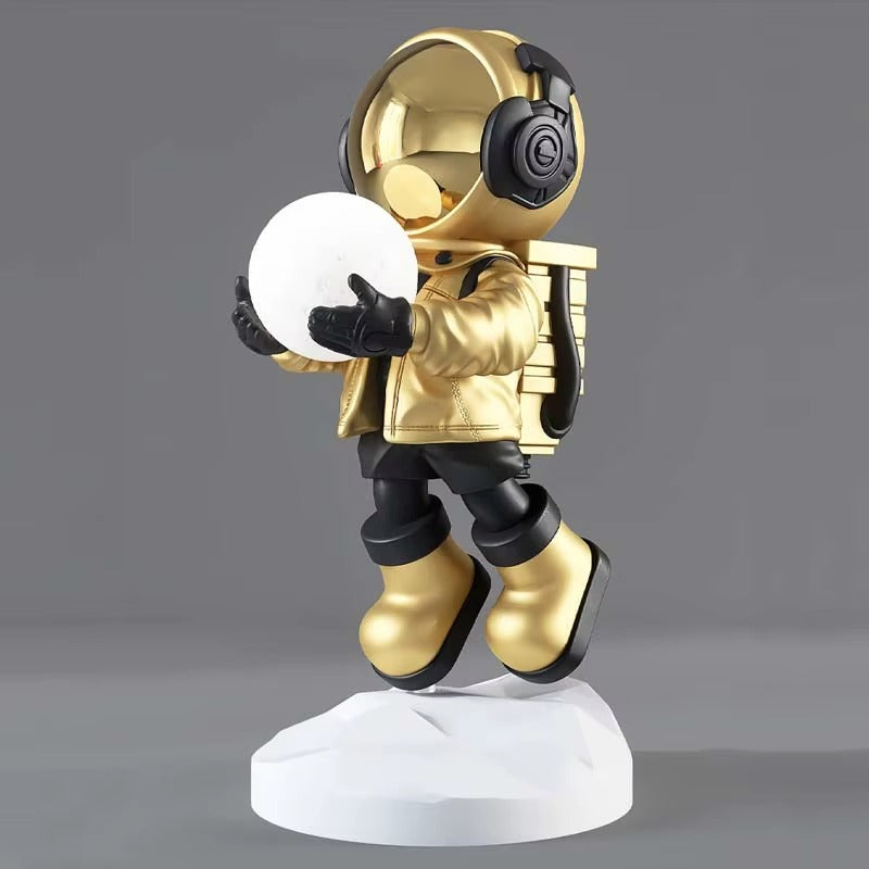 Astronaut Design Nordic Modern Floor Lamp – Living Room Corner Decor