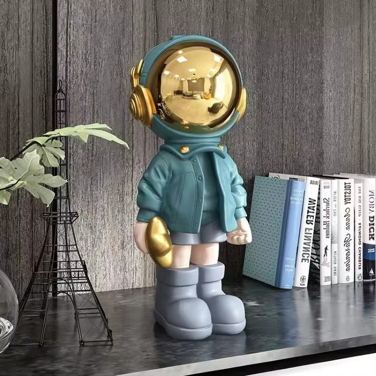 Astronaut Design Nordic Modern Floor Lamp – Living Room Corner Decor
