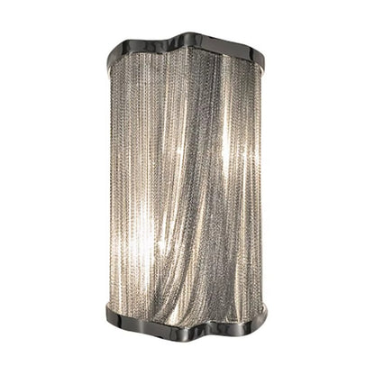 Chrome Chain Design Modern Wall Lamp